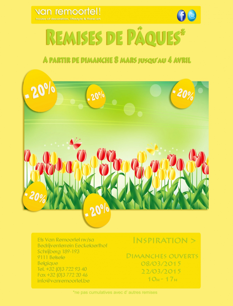 Remises paques