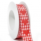 Ribbon vichy hearts