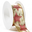 Ribbon metallic star