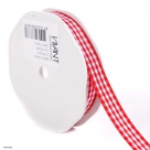 Small check ribbon