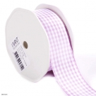 Small check ribbon