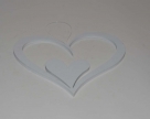 Heart foam hanging