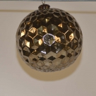 Glass ball hang.