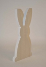 Wooden rabbit stand.