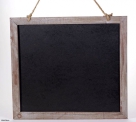 Black board hanging