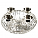 Wreath w.holder x4