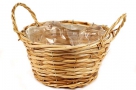 Basket w.handle rd