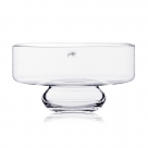 Glass bowl on foot