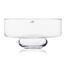 Glass bowl on foot