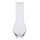 Flute glass vase