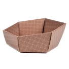 Folding box hexagon