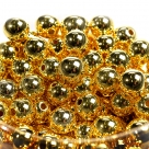 Metallic pearls 14mm