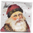 Napkin king santa