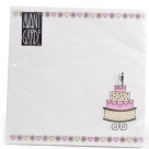 Napkin wedding cake