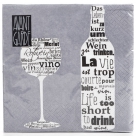 Napkin bon vin