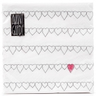 Napkin heartlines