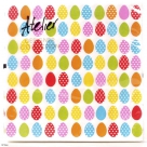 Napkin easter eggs