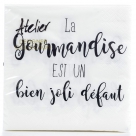 Napkin gourmandise