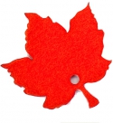 Strew maple leaf