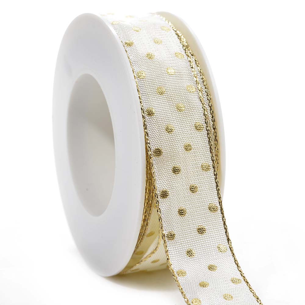 Ribbon metal dots
