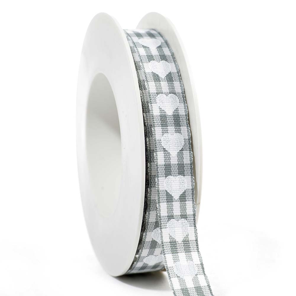 Ribbon vichy hearts