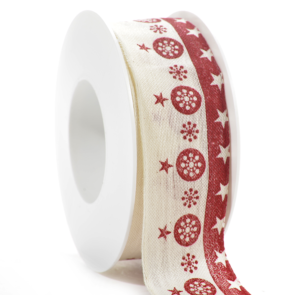 Ribbon snowflakes