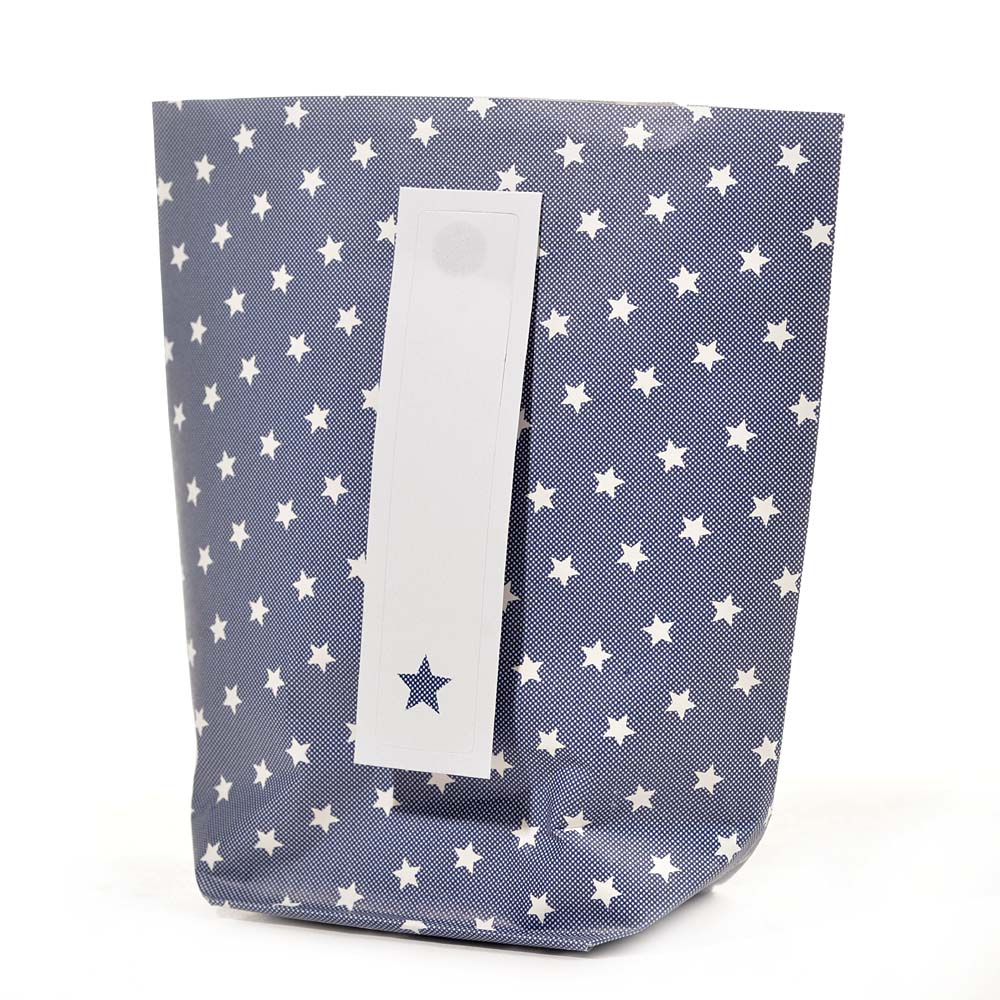 Tweed star paper bag