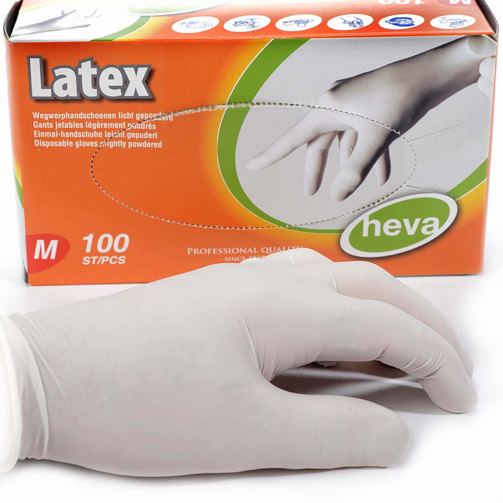 Latex gloves m