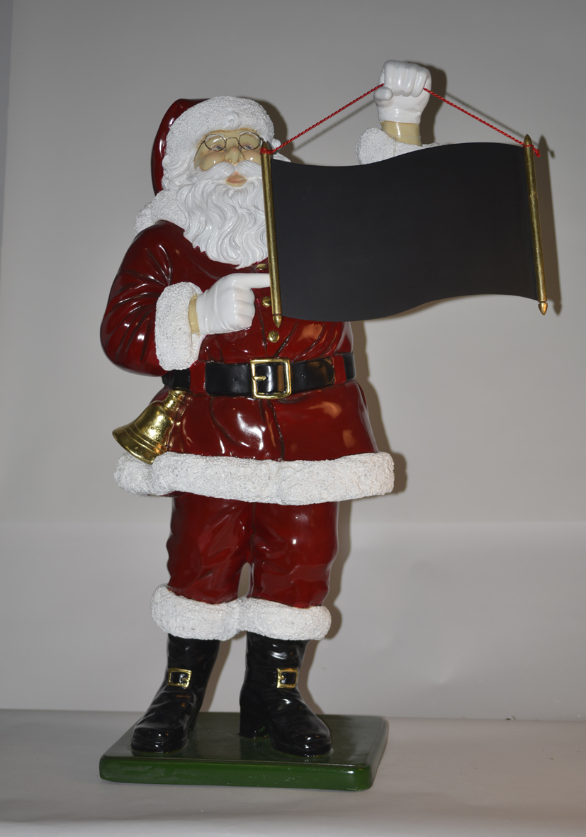 Santa w.chalkboard