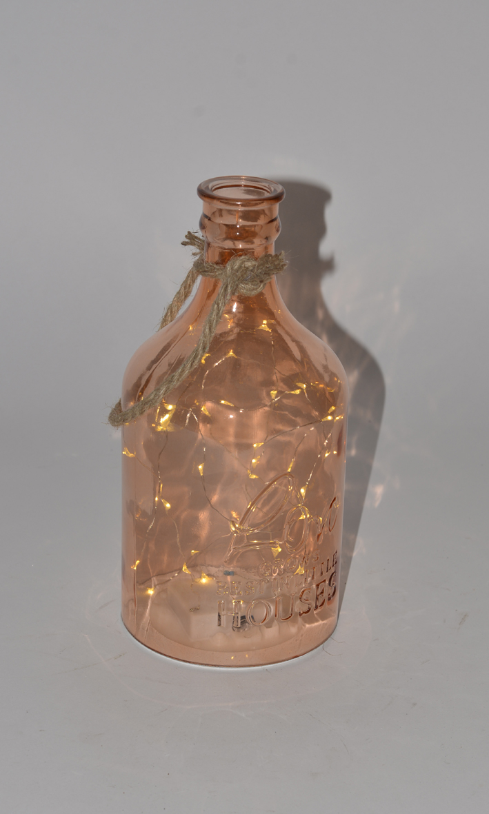 Glass bottle w.cord