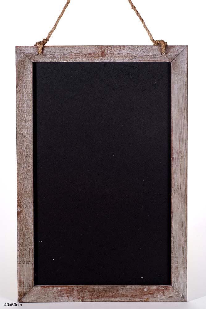 Black board hanging