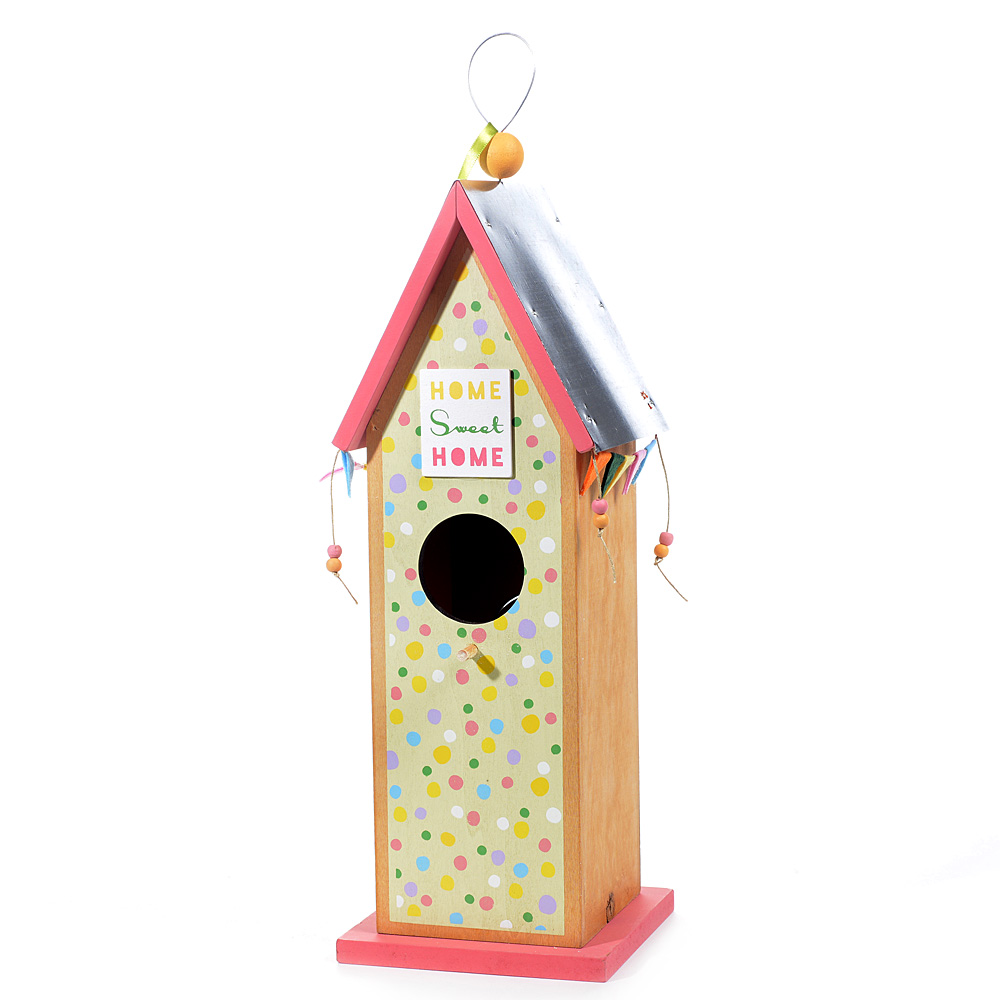 Wooden birdhouse