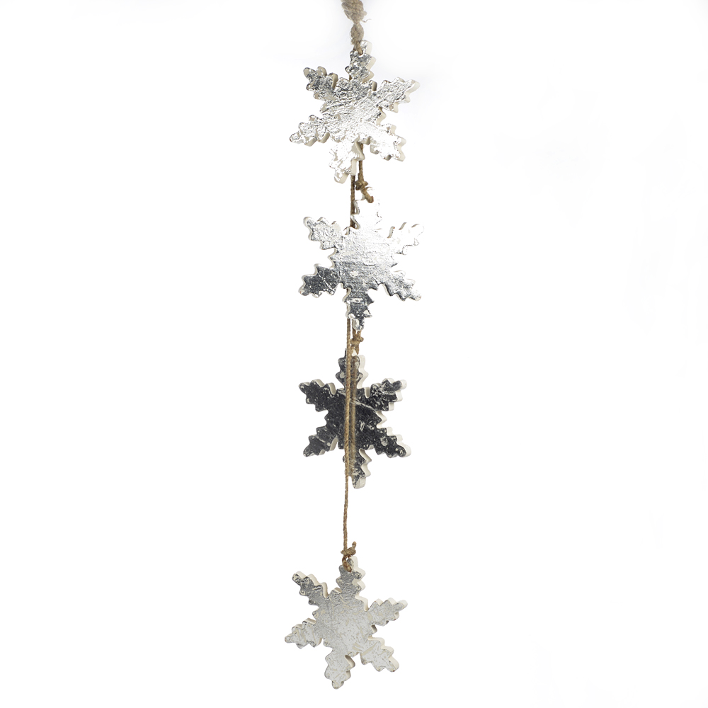 Snowflake hanger x4