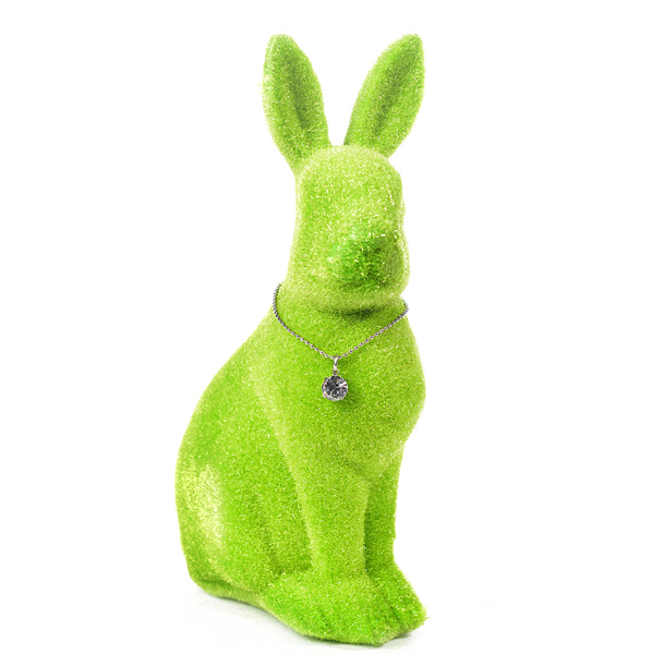 Hare ceramic w.fur