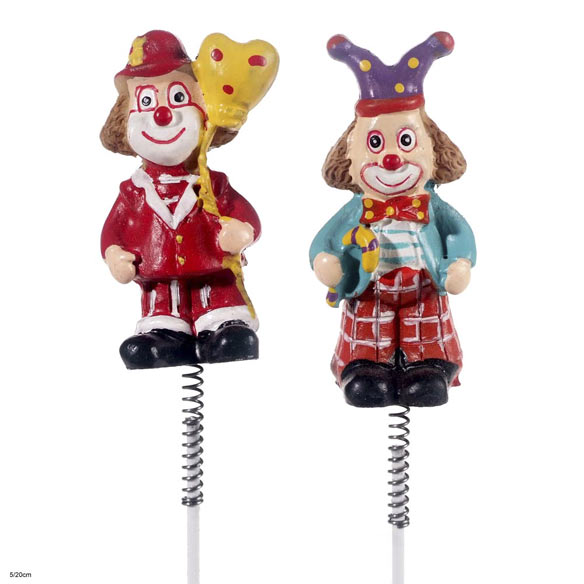 Clown on pick