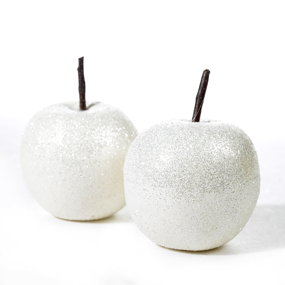 Apple w. glitter