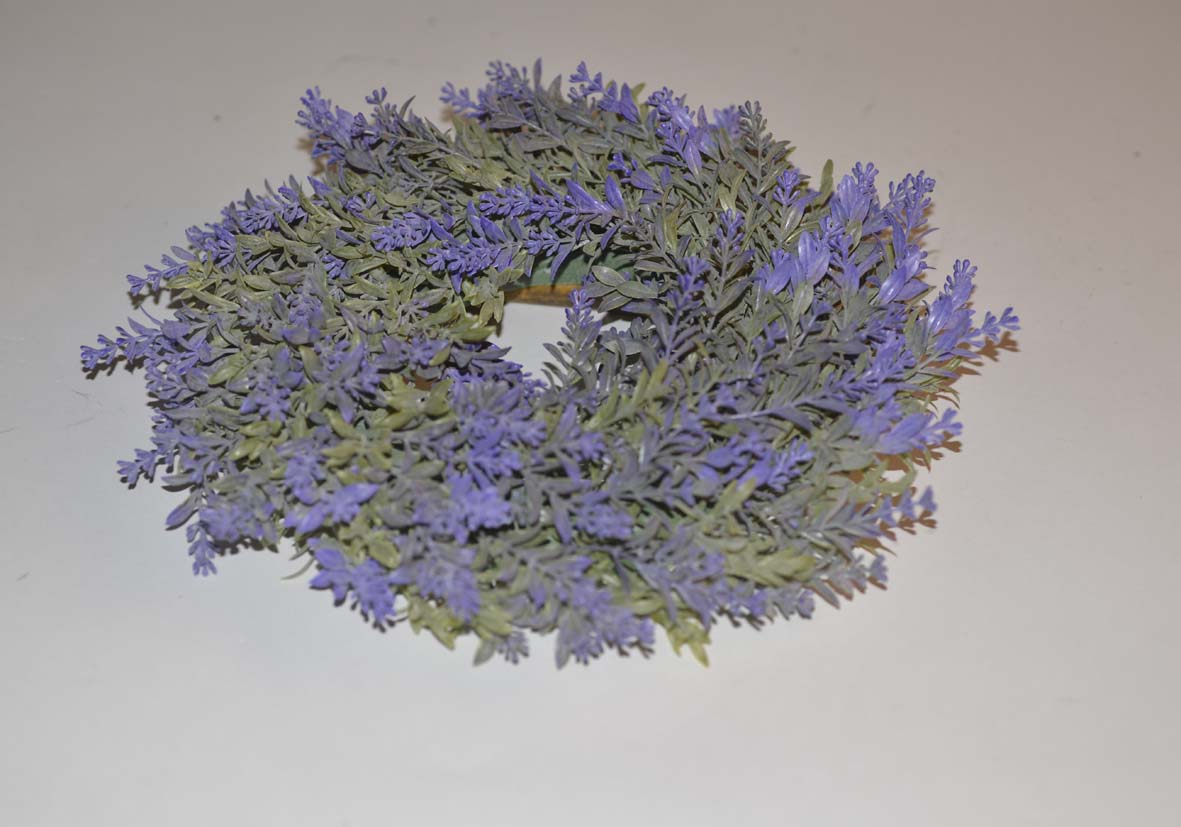 Lavender wreath