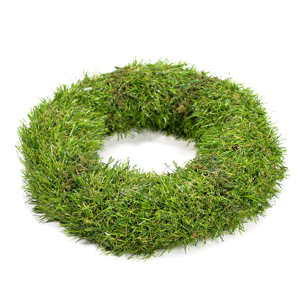 Grass wreath
