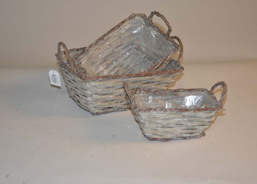 Willow basket rect.