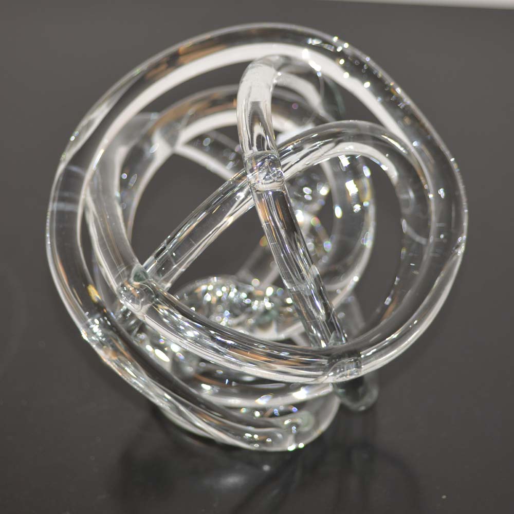 Glass ball swirl