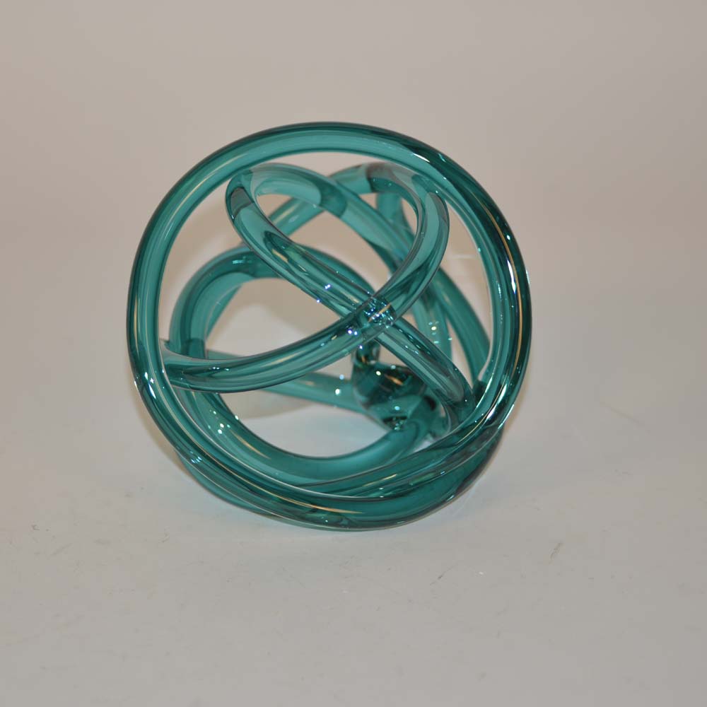 Glass ball swirl