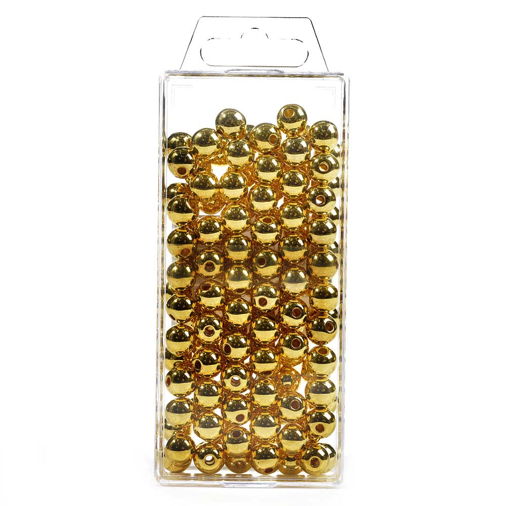 Metallic pearls 10mm