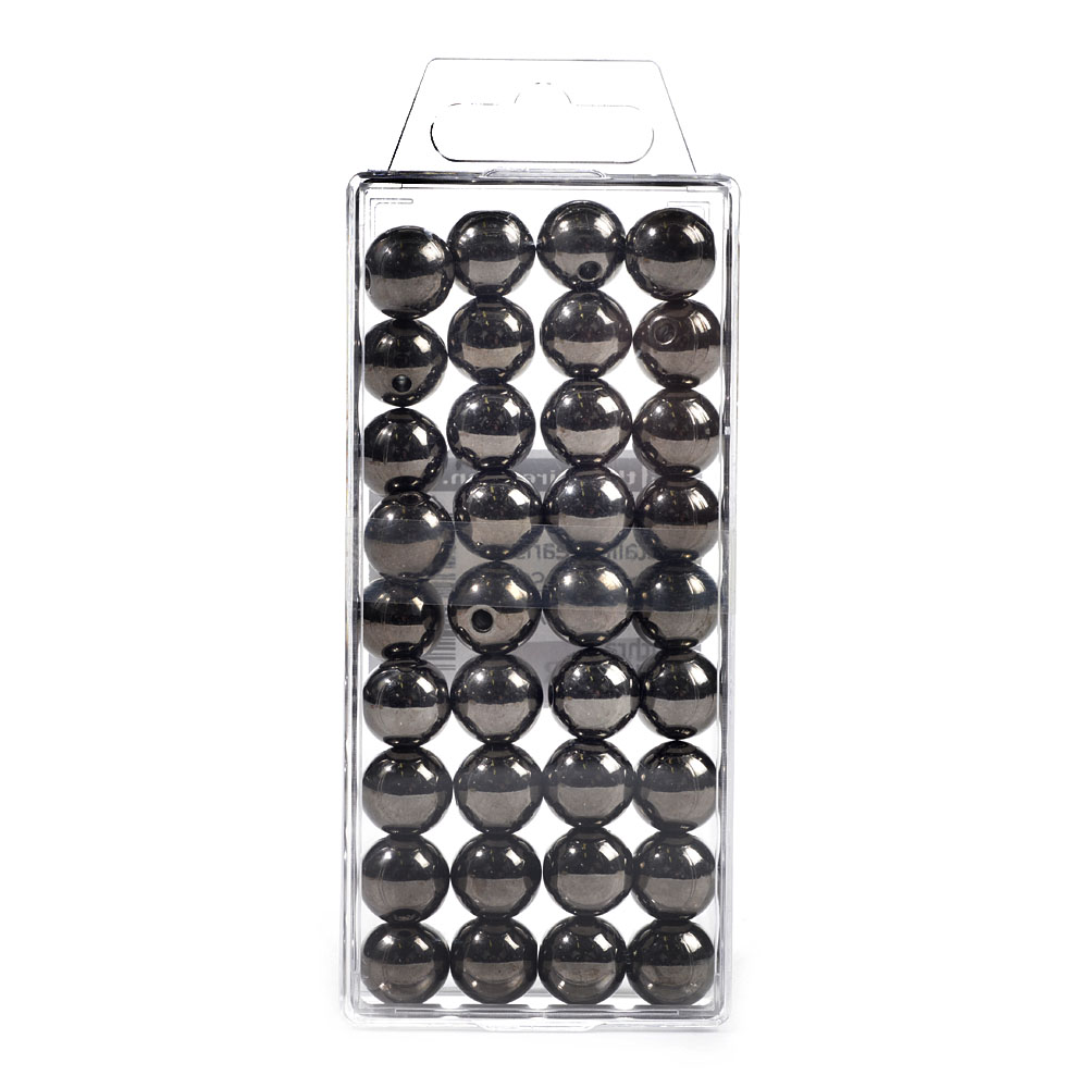 Metallic pearls 14mm