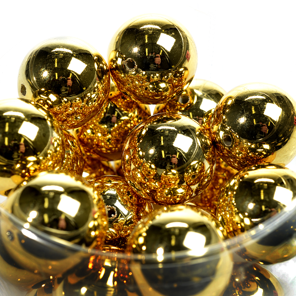 Metallic pearls 30mm