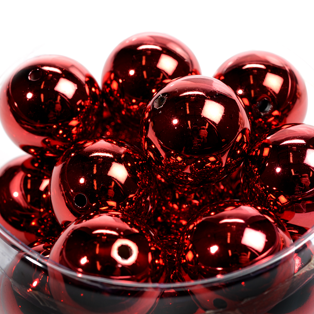 Metallic pearls 30mm