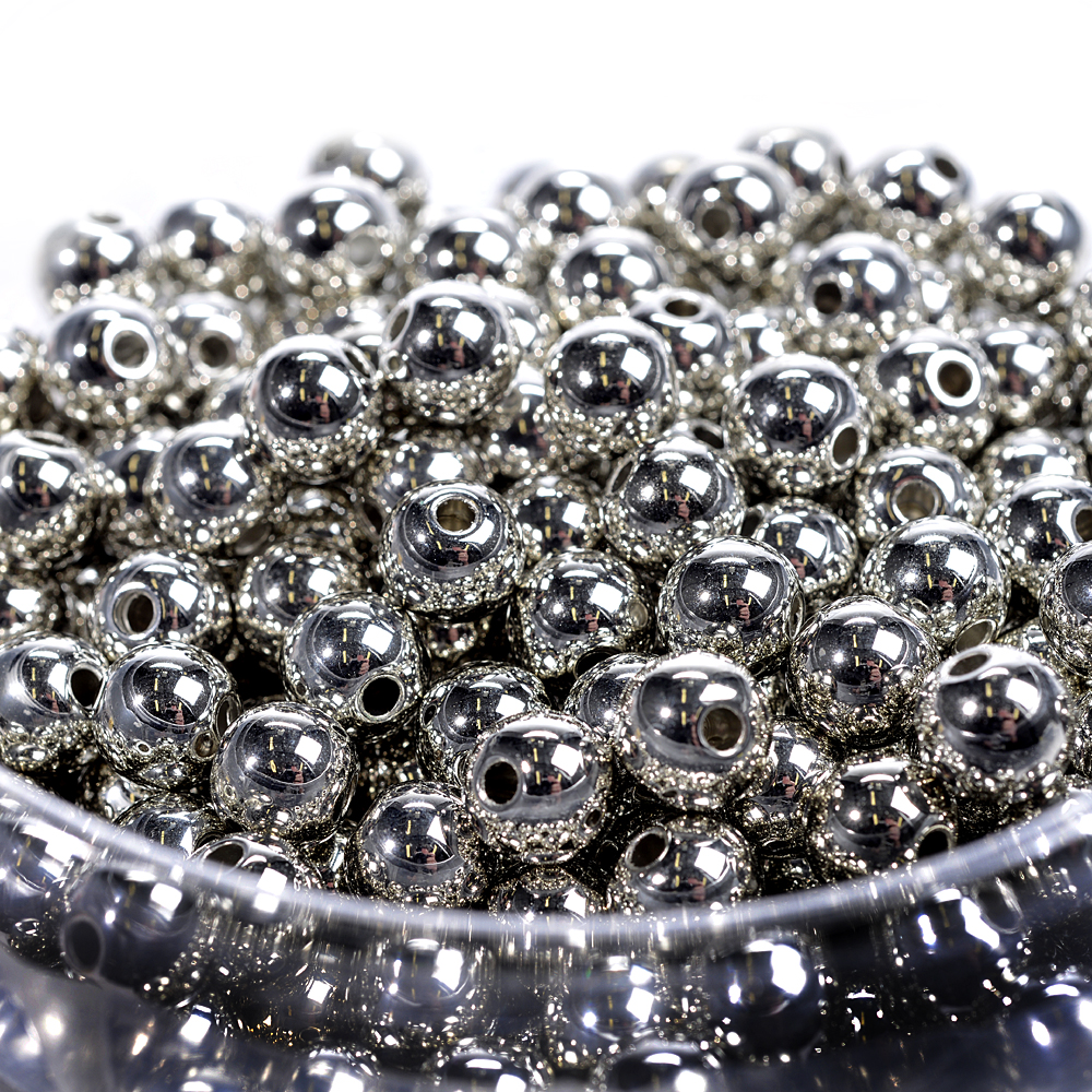 Metallic pearls 10mm