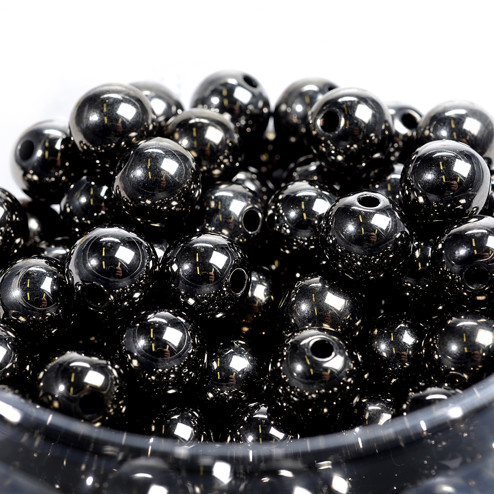 Metallic pearls 14mm