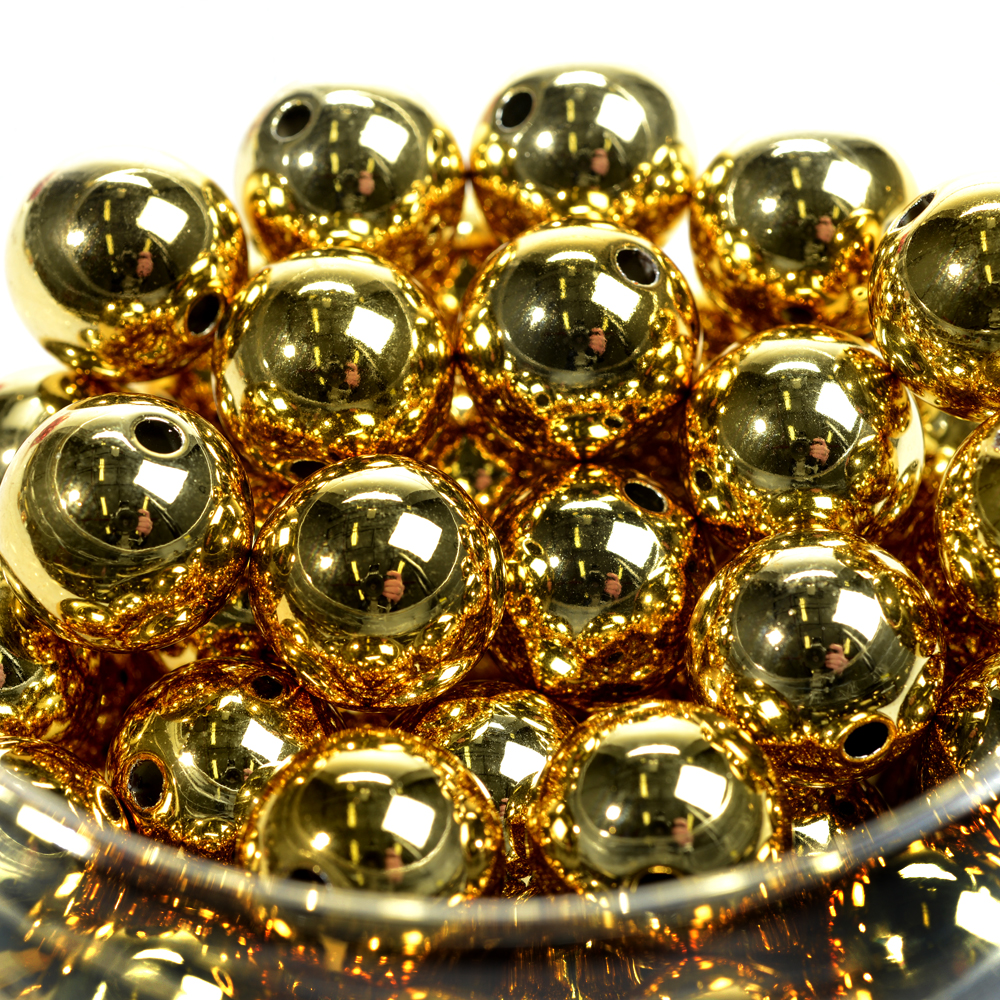 Metallic pearls 20mm