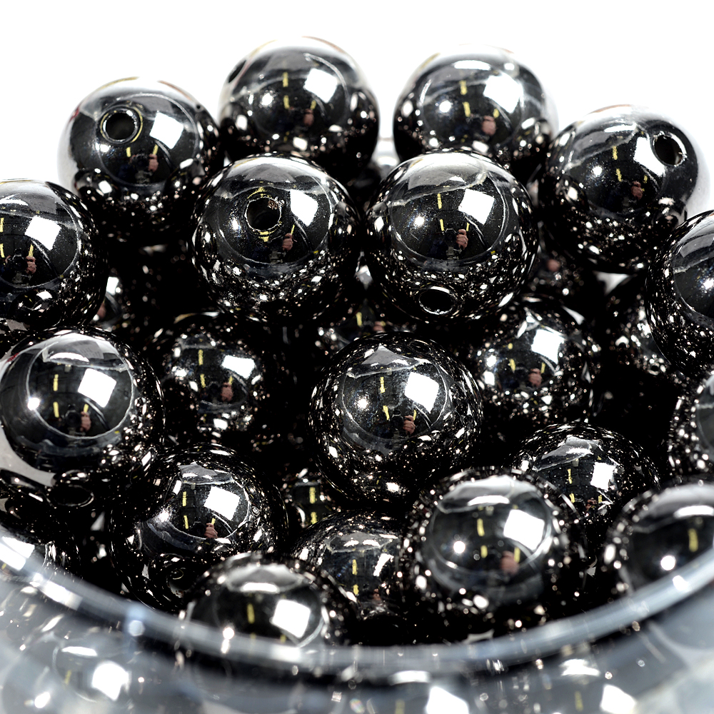Metallic pearls 20mm