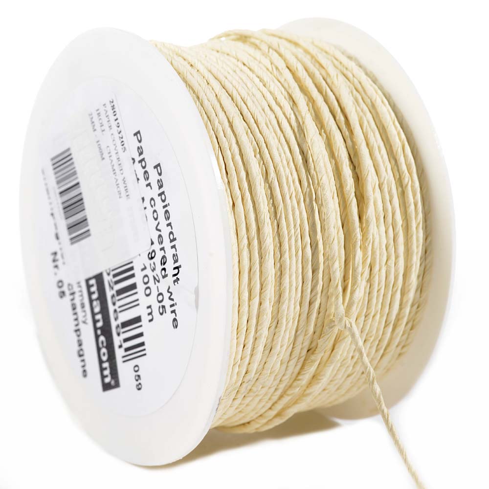 Paper covered wire